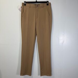 Timeless‎ Flex Men's Tan Trouser Pants Sz 34x32 NWT